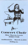 1972 - Concert Choir