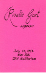 1972 - Rosalie Gurt