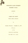1973 - Chamber Choir Concert