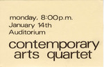 1974 - The Contemporary Arts Quartet
