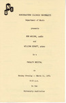 1974 - Faculty Recital