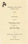 1974 - Alumnae Recital