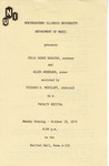 1974 - Faculty Recital