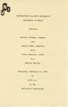 1976 - Faculty Recital