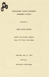 1976 - Guest Artist Recital