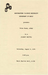 1976 - Student Recital