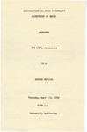 1978 - Senior Recital