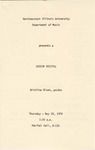 1978 - Senior Recital