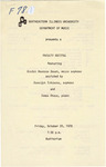 1978 - Faculty Recital