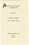 1978 - Symphonic Wind Ensemble