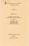 1979 - Senior Recital