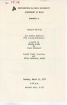1979 - Faculty Recital