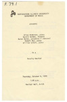 1979 - Faculty Recital