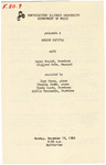 1980 - Senior Recital