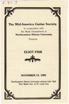 1981 - Eliot Fisk
