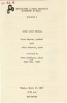 1982 - Guest Voice Recital