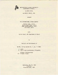 1983 - International String Quartet