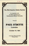 1984 - Paul O'Dette