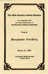 1985 - Benjamin Verdery