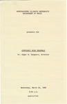 1986 - Symphonic Wind Ensemble