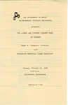 1986 - Alumni and Friends Concert Band
