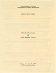1988 - Faculty Artist Series