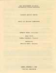 1988 - Faculty Artist Series