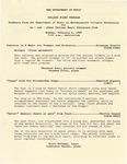 1989 - College Night Program