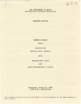 1989 - Graduate Recital