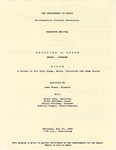 1989 - Graduate Recital