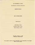 1989 - Graduate Recital