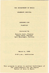 1990 - Graduate Recital