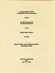 1990 - Spring Choral Concert