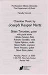 2000 - Faculty Concert