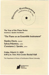 2000 - The Piano as an Ensemble Instrument