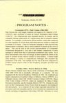 2003 - Percussion Ensemble