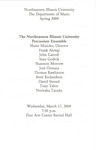 2004 - Percussion Ensemble
