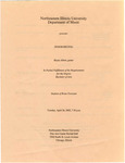 2005 - Senior Recital