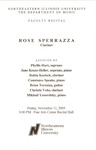 2005 - Faculty Recital