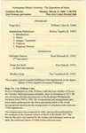2006 - Graduate Recital