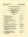2006 - Vocal Music of J.S. Bach