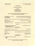 2007 - Graduate Recital