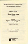 2007 - Faculty Recital