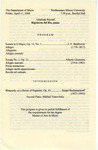 2008 - Graduate Recital