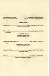 2008 - Student Recital