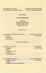 2009 - Senior Recital