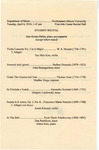 2010 - Student Recital