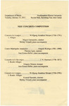 2011 - Concerto Competition