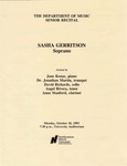 1993 - Senior Recital by NEIU Music Department