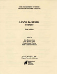 1993 - Graduate Recital by NEIU Music Department